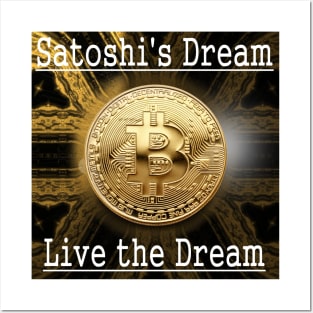 Bitcoin Gold Cryptocurrency Digital Assets Posters and Art